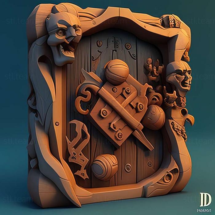 3D модель Гра Dungeon Defenders (STL)